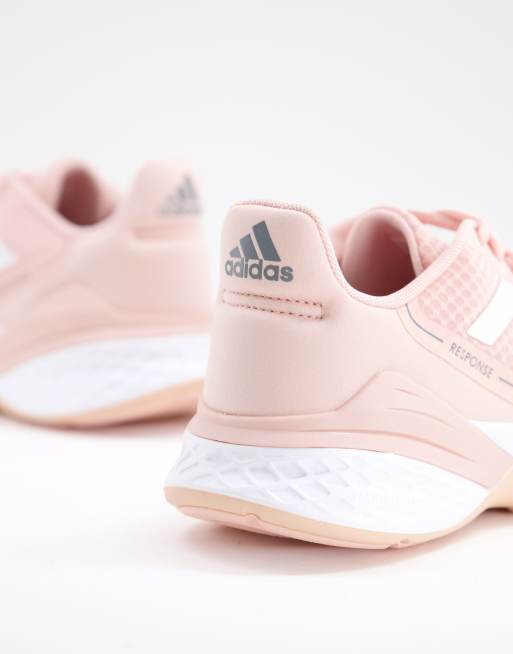 adidas – Running Response SR – Jasnoróżowe buty sportowe, 4 z 4