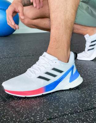 adidas Running Response Super 2.0 trainers in white