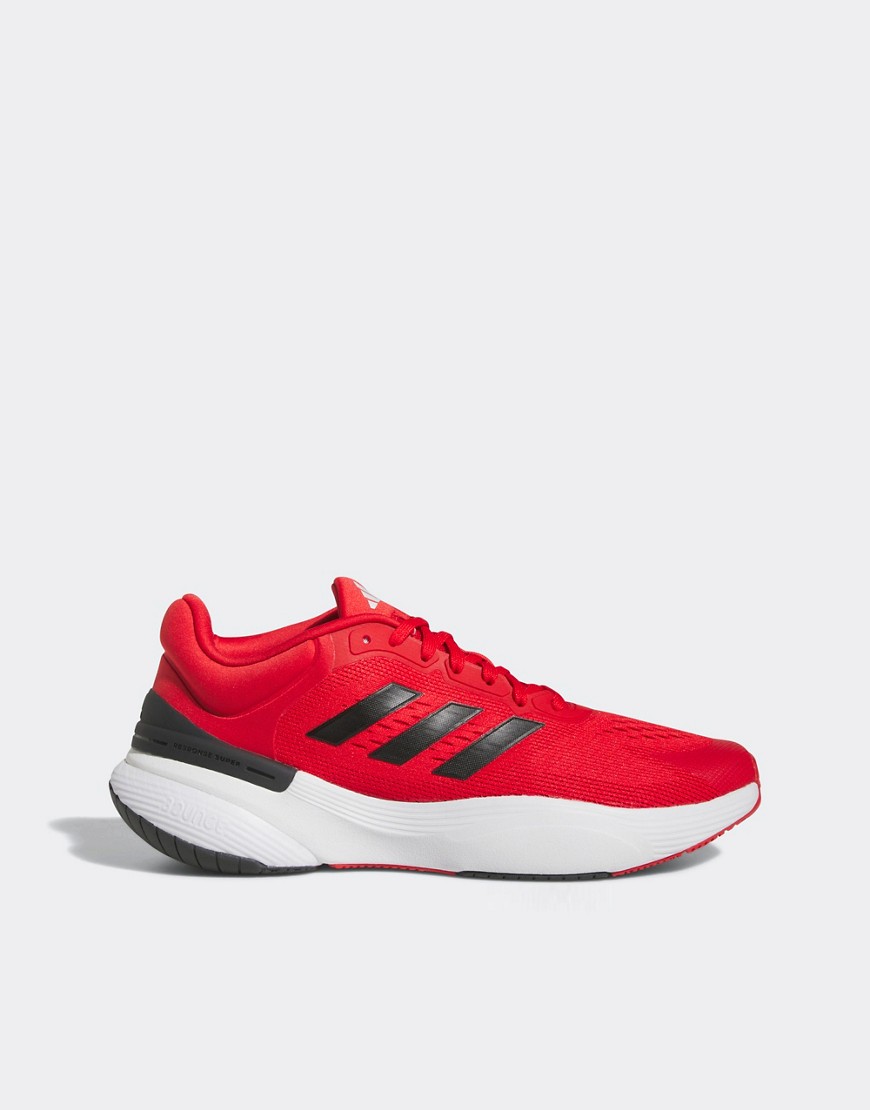 adidas Running Response Super 3.0 trainers in red