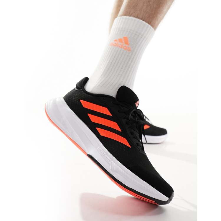 adidas Running Response Super Sneakers nere e rosse ASOS