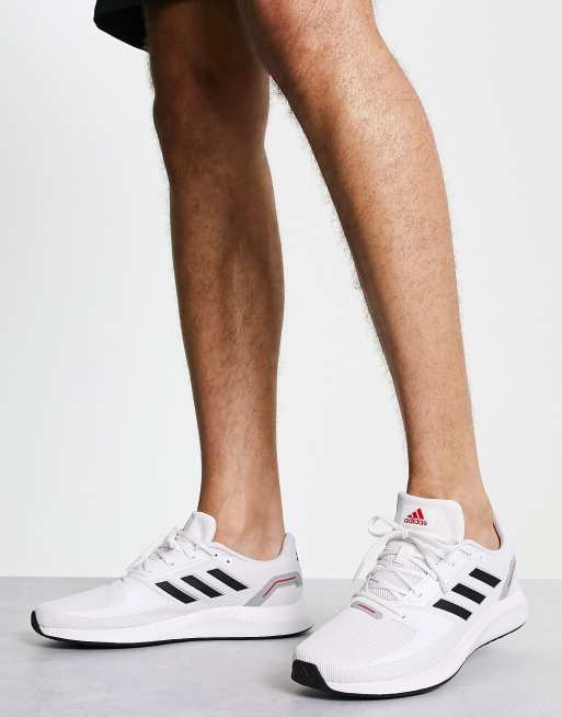 Adidas performance best sale runfalcon white