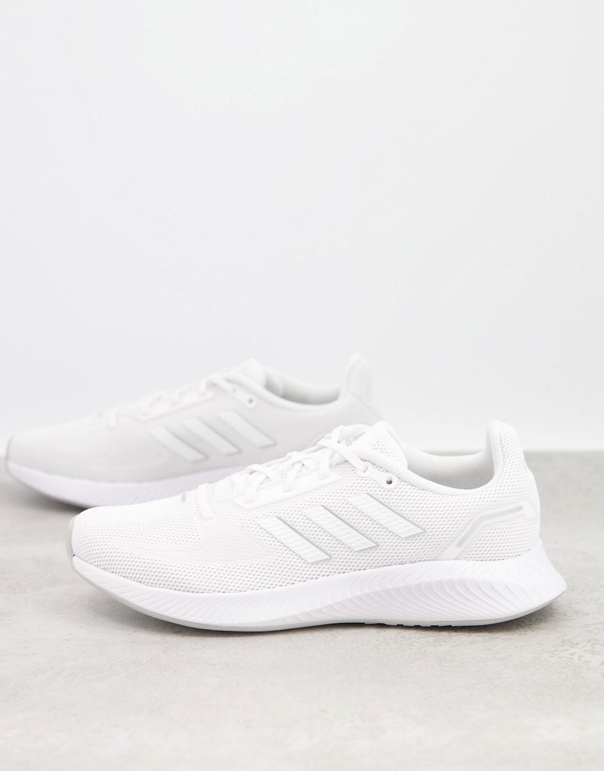 Adidas Running Run Falcon 2.0 trainers in white