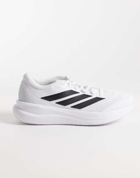 adidas Running Run Falcon 6 buty sportowe w kolorze białym i czarnym - view 1