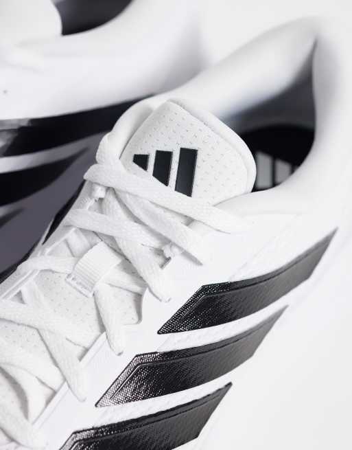 adidas Running Run Falcon 6 Sneaker in Weiß und Schwarz, 5 von 5