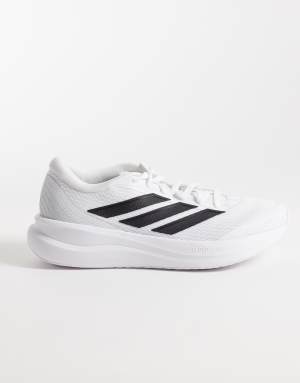 adidas Running Run Falcon 6 trainers in white and black