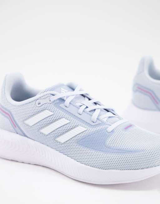 Baby blue adidas 2025 running shoes