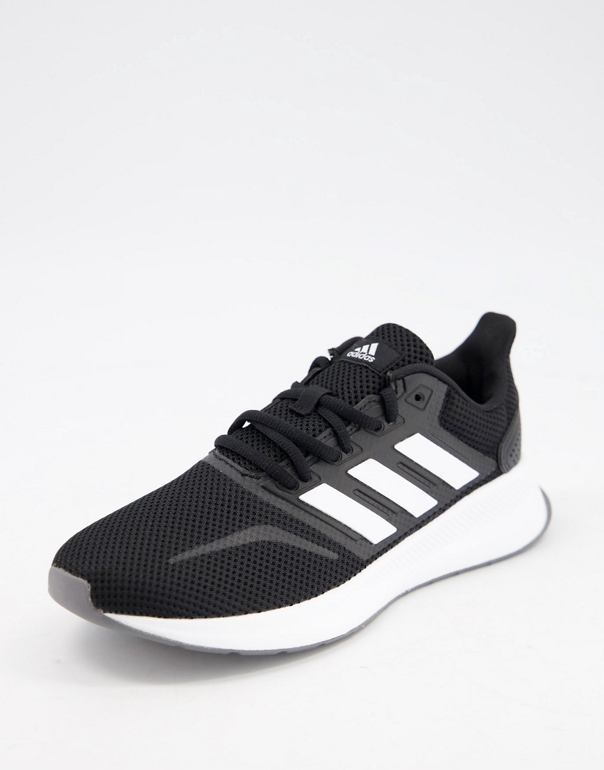 Adidas Running Run Falcon trainers in black