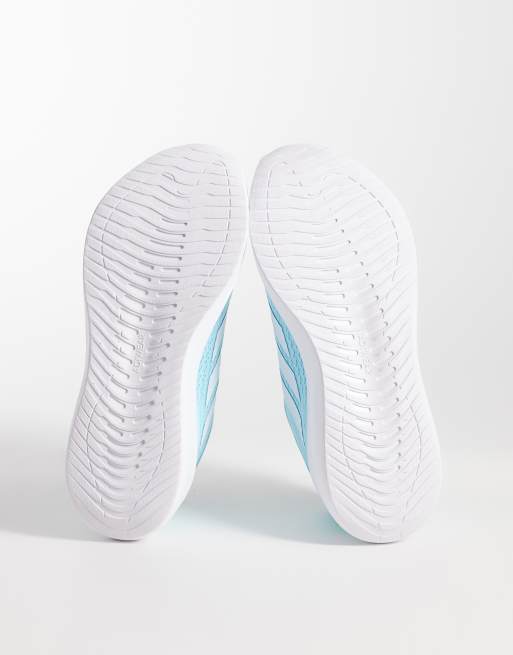 adidas Running Run Falcon trainers in blue, 4 of 5