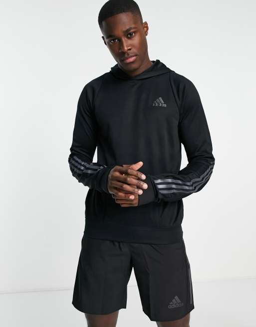 Adidas on sale running hoodie