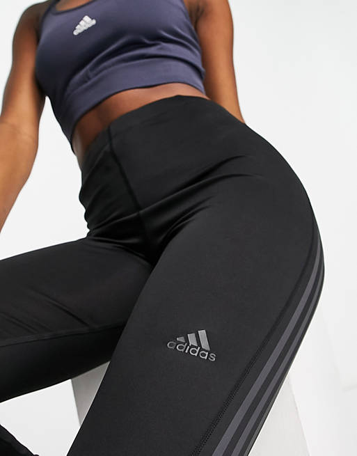  adidas Running Run Icons leggings in black 