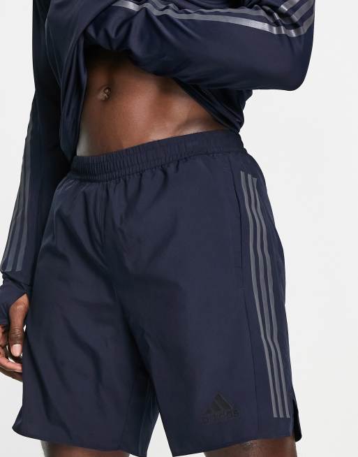 adidas Running Run Icons shorts in navy, 4 of 4