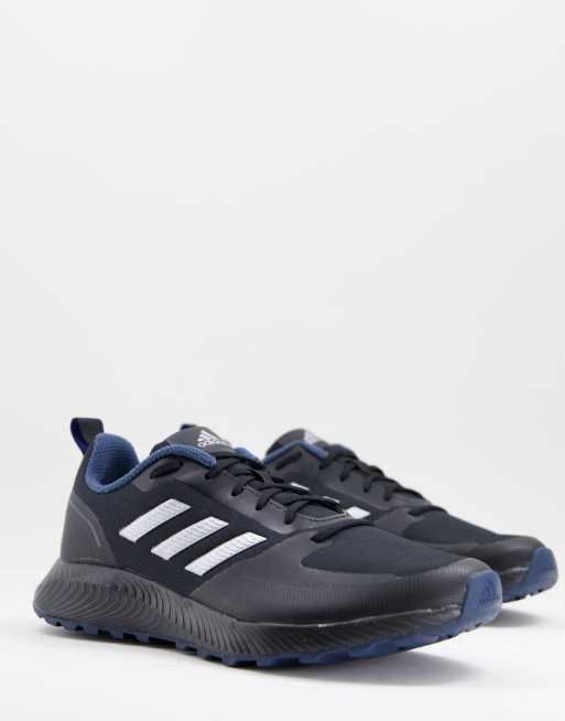 Adidas trainer 2025 nere e argento