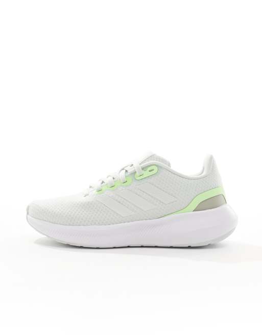 adidas Running – Runfalcon 3.0 – Biało-limonkowe buty sportowe, 2 z 5