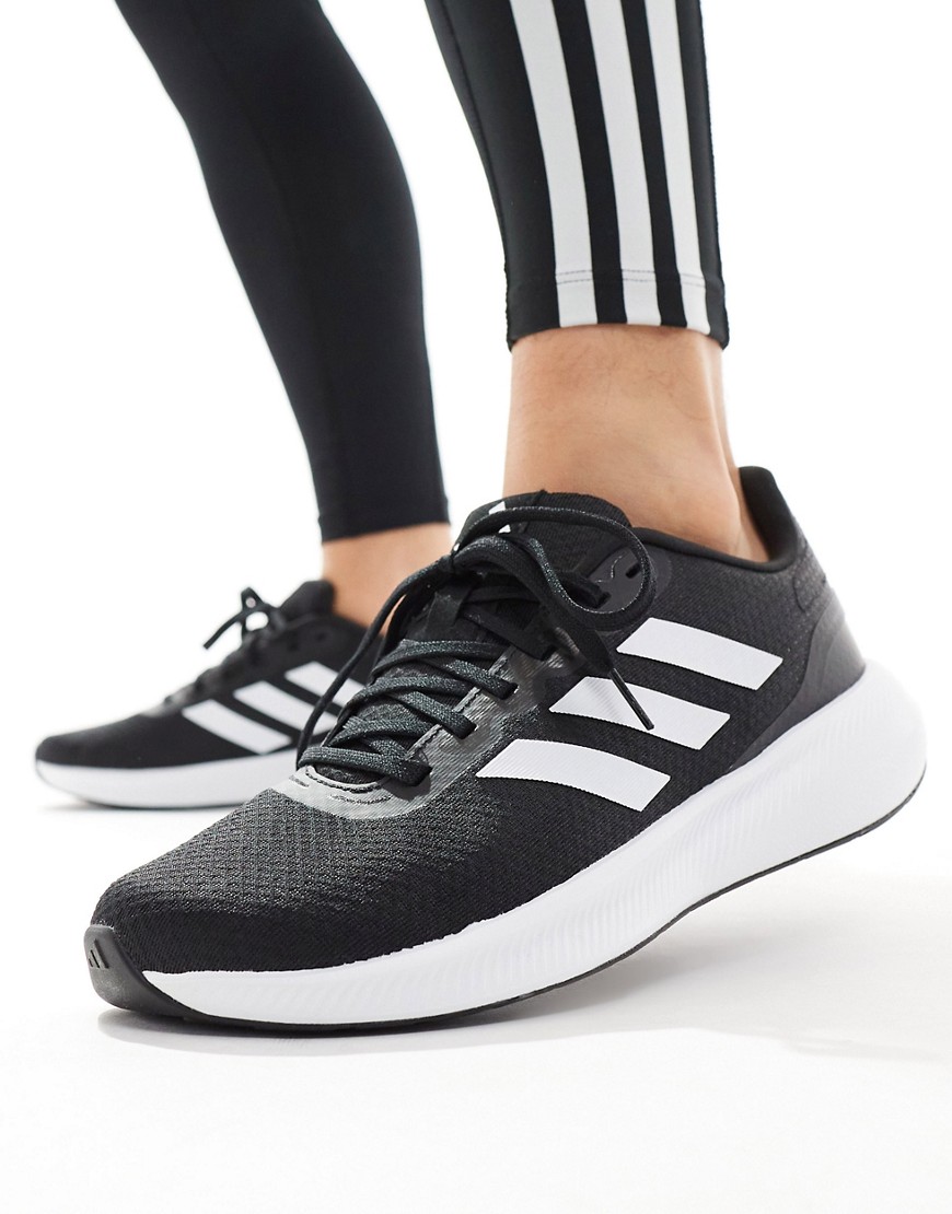 adidas Running Runfalcon 3.0 trainers in black