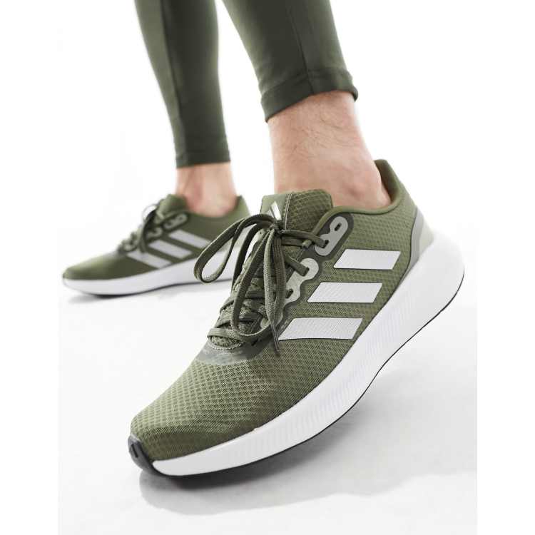 Adidas running shoes green sale