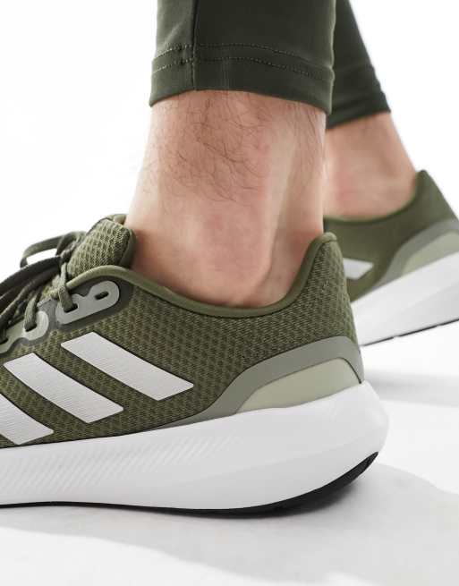 Olive green clearance adidas running shoes