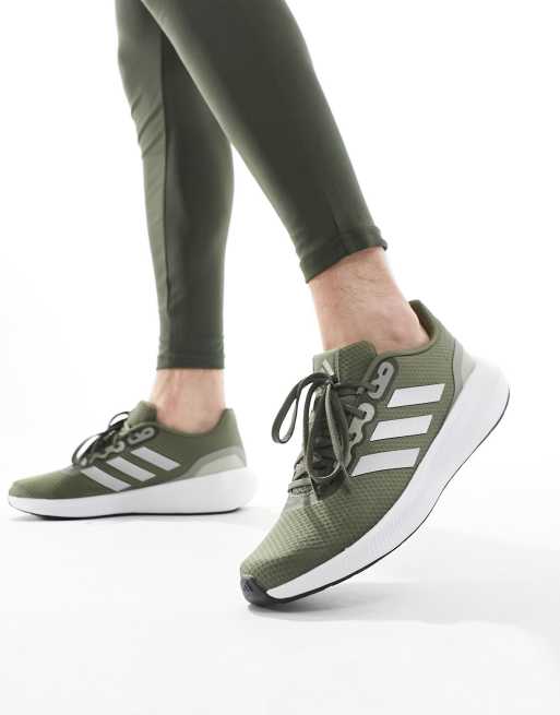 Adidas on sale olive trainers