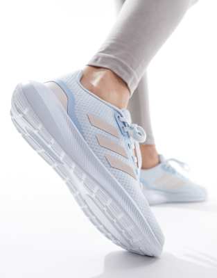 adidas performance adidas Running Runfalcon 3.0 trainers in pale blue