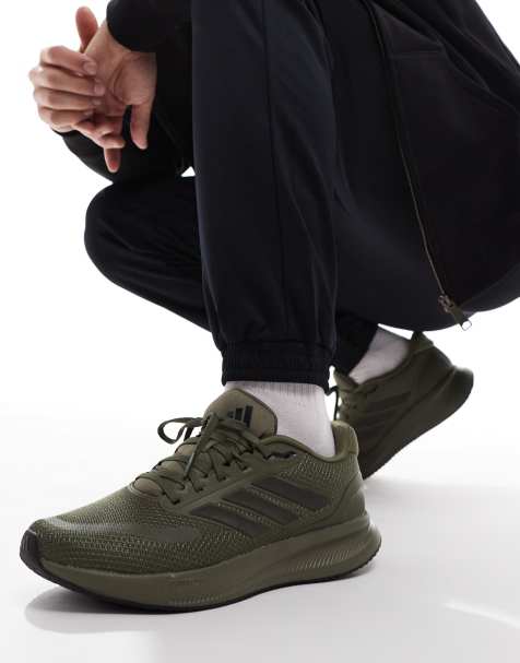 adidas Running Runfalcon 5 Running trainers in green - view 1