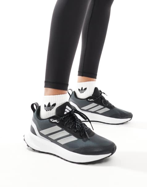 adidas Running - RunFalcon 5 Trail - Sneakers i sort/grå - view 1