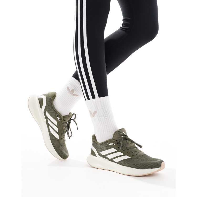 Khaki adidas womens trainers online
