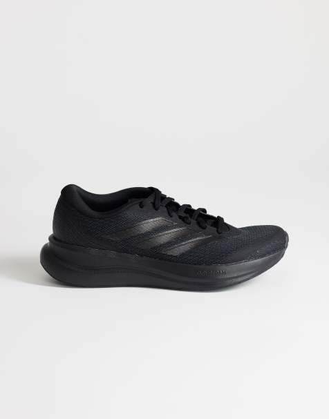 adidas Running – RunFalcon 6 – Svarta träningsskor - view 1