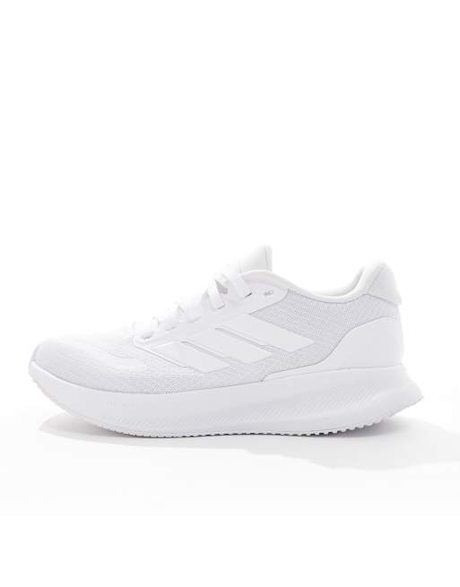 adidas Running Runfalcon Lauf Sneaker in WeiB ASOS