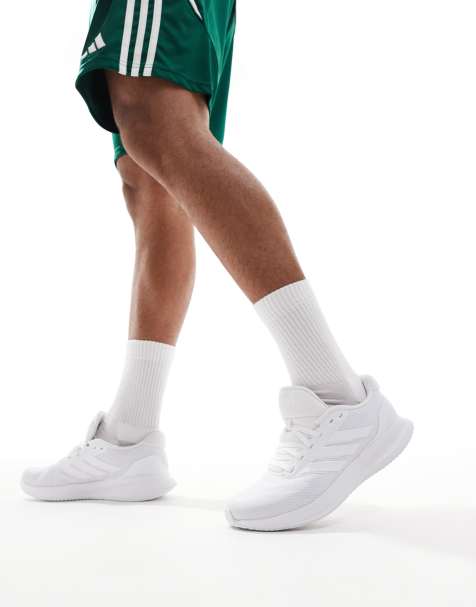 adidas Running – Runfalcon – Lauf-Sneaker in Weiß - view 1