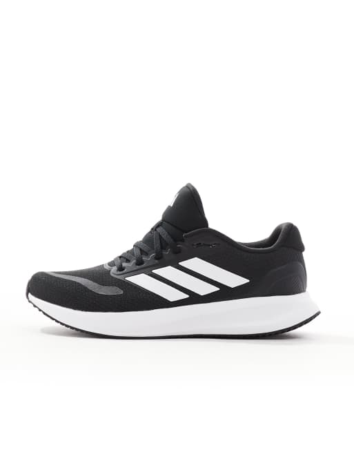 adidas Running – Runfalcon – Sneaker in Schwarz und Weiß, 2 von 5