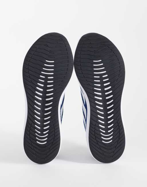 adidas Running RunFalcon sneakers i blått och vitt, 2 av 5