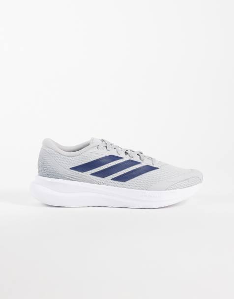 adidas Running RunFalcon sneakers i grå og navy - view 1