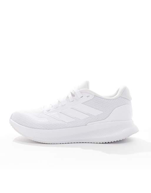 adidas Running Runfalcon trainers in white, 2 of 5