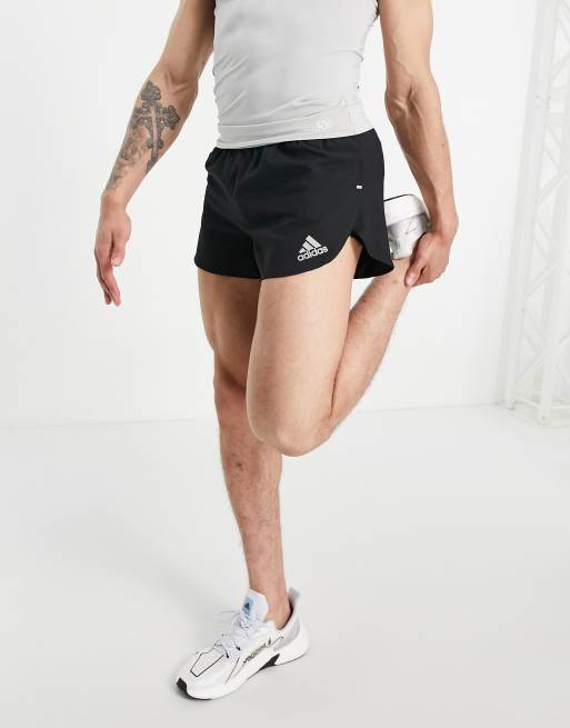 Adidas best sale split shorts