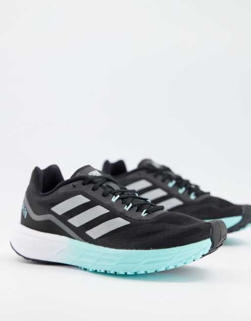 adidas Running SL20 2 Sneakers in zwart en wit ASOS