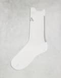 [adidas performance] adidas Running socks in bright white M white/grey two