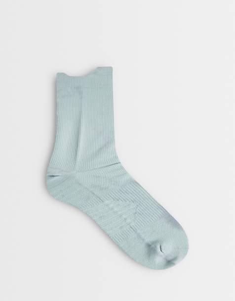 adidas Running socks in green tie dye - view 1