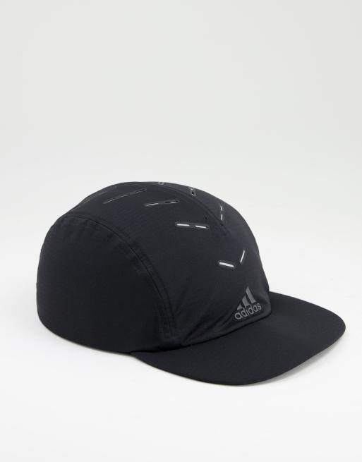 adidas Running - Sort kasket med 4 paneler