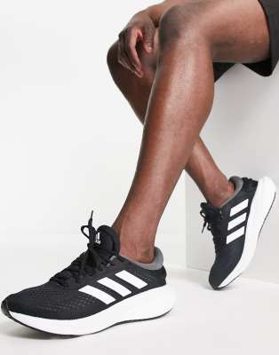 adidas Running Supernova 2 trainers in black