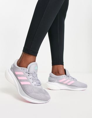 adidas Running Supernova 2 trainers in grey and pink - ASOS Price Checker