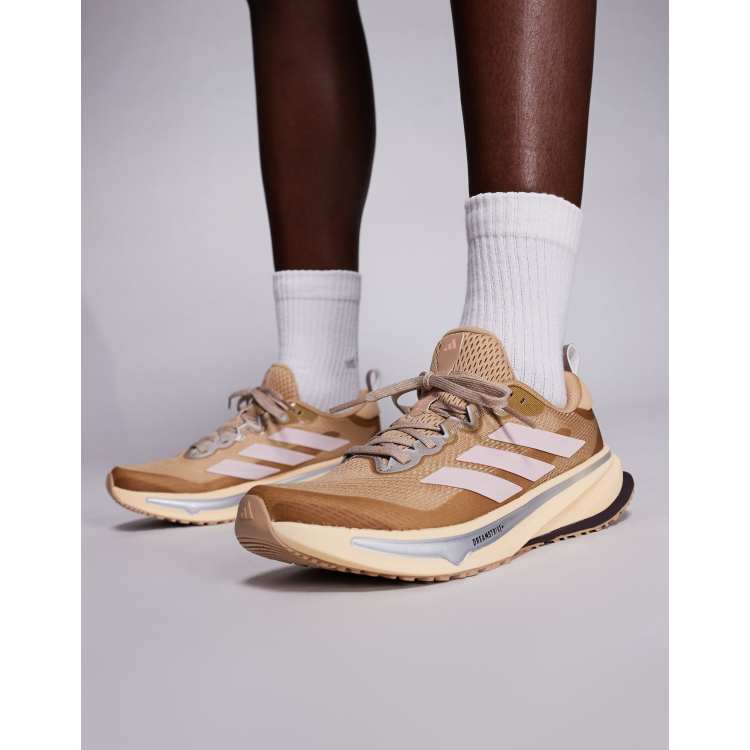 adidas Running Supernova ATR Rise 2 trainers in brown and pink | ASOS