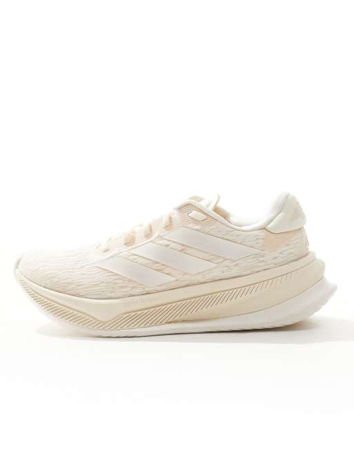 adidas – Running Supernova Comfortglide – Naturvita löparskor, 2 av 5