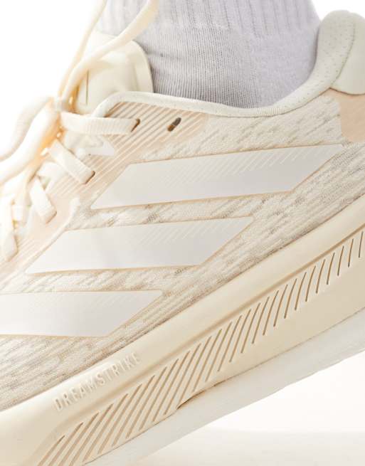 adidas – Running Supernova Comfortglide – Naturvita löparskor, 4 av 5