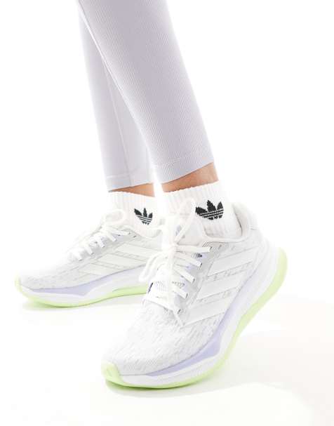 adidas Running - Supernova Comfortglide - Sneakers i limegrøn/grå/sølvfarve - view 1
