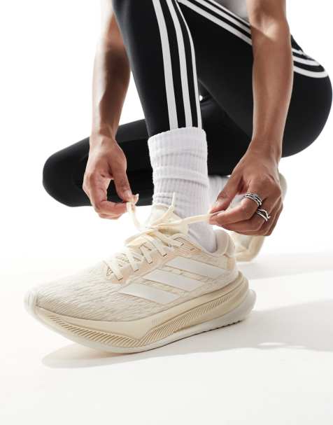 adidas Running Supernova Comfortglide trainers in off white - view 1