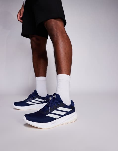 adidas Running – Supernova Ease – Marinblå och grå träningsskor - view 1