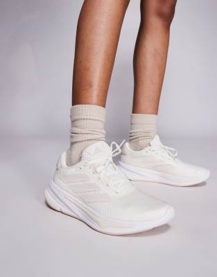 adidas Running - Supernova Ease - Sneaker in Weiß und Malve
