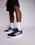 [adidas performance] adidas Running Supernova Ease trainers in navy and grey 40 dark blue/zero met./