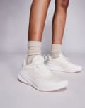 [adidas performance] adidas Running Supernova Ease trainers in white and mauve 36 off white/putty mauve
