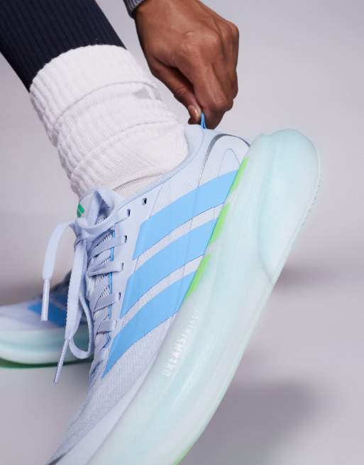 adidas Running Supernova Glide baskets bleues et aqua, 4 de 5