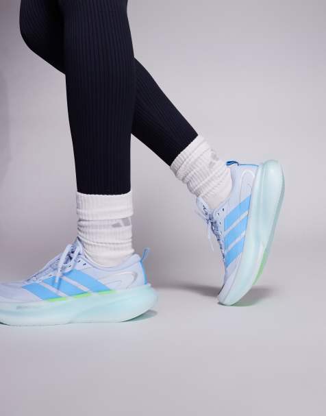 adidas Running Supernova Glide buty sportowe w kolorze niebieskim i aqua - view 1